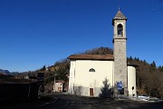 17  Madonna della neve alla Forcella di Costa Serina (900 m)